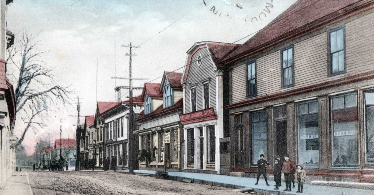 Main Street Shops, Liverpool, NS Queens County Museum